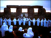 Druids at Stonehenge