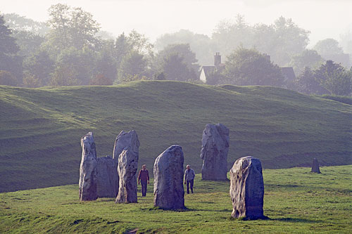 Stone ring of Avebury, England